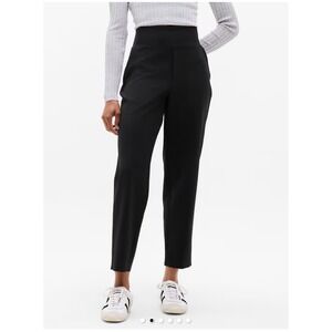 Athleta Endless Highrise Pant 14 Black High Rise Tapered Travel Work Pants